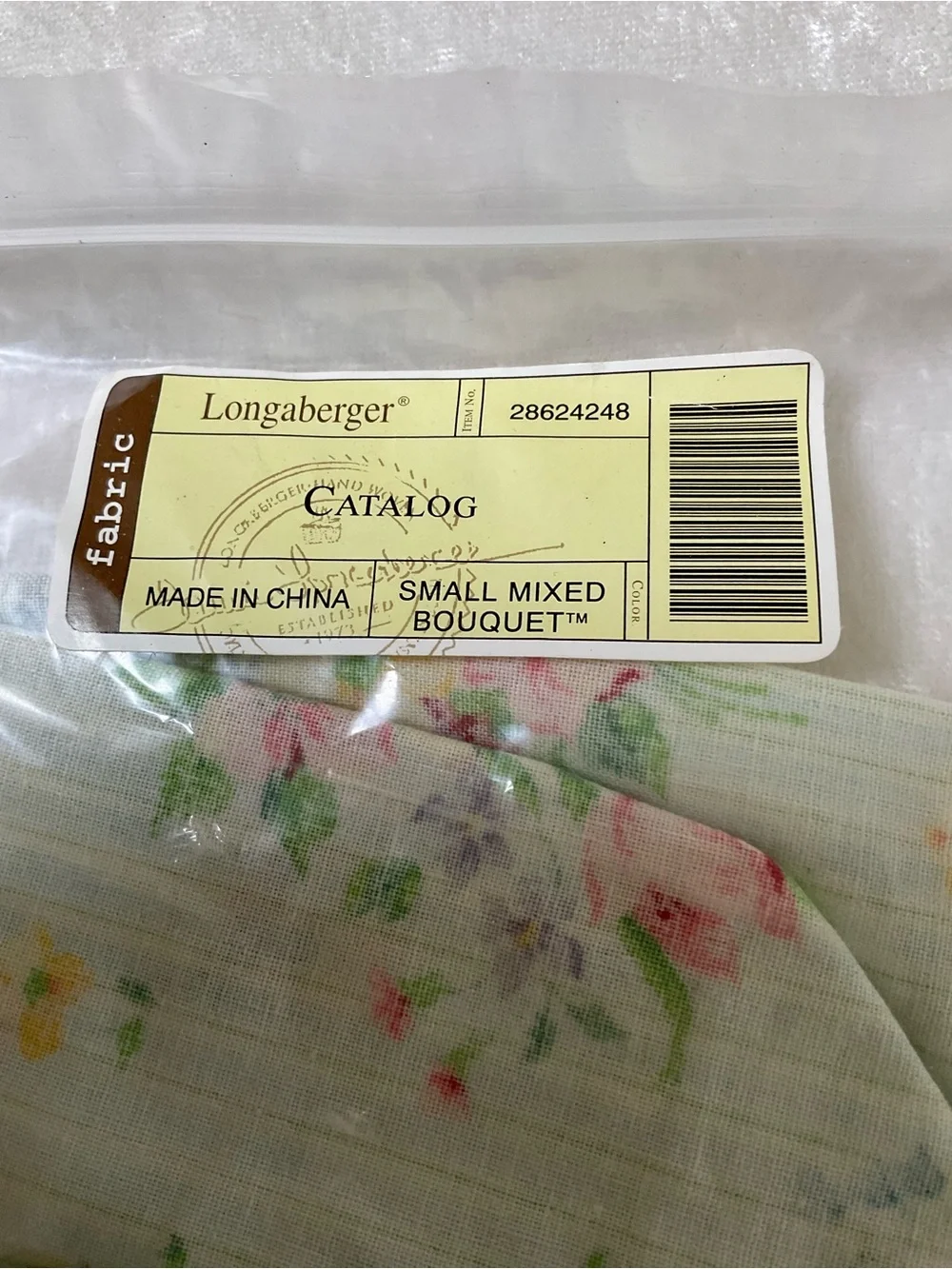 Longaberger lightweight cotton